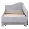 Whisen Twin Size L-Shaped Upholstered Daybed with Pop-Up Trundle, Suitable for Different Places - 4 of 4