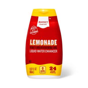 Lemonade Liquid Water Enhancer Drops - 1.62 fl oz - Market Pantry™