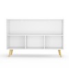 CAVINAS Kids Display Stand Bookshelf Toy Storage Organizer with Collapsible Fabric Drawers for Children's Room Bedroom Playroom - 4 of 4
