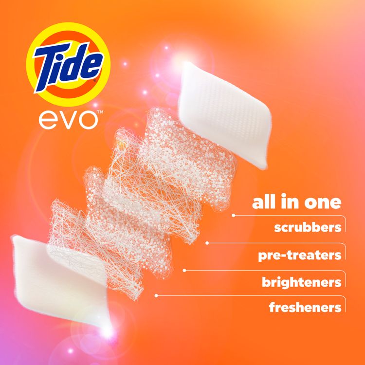 Tide Evo Spring Blast Laundry Detergent Tiles, 6 of 16