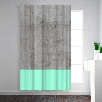 Americanflat Sea On Concrete by Emanuela Carratoni Blackout Rod Pocket Single Curtain Panel 50x84