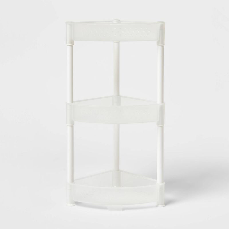 Trilateral Tower Caddy White - Room Essentials&#8482;, 1 of 8