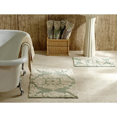 Better Trends Medallion 100% Cotton Bath Rug