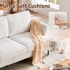 Gericco 3 Seater Sofa Couch with Deep Seats, 89" Mid Century Modern Upholstered Sofa, Comfy Corduroy Sofas with Armrests - 4 of 4