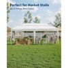 10x20 ft Pop up Canopy with Sidewalls Easy up Canopy Tent Instant Shelter with Windows for Outdoor Event Party-UPF 50+ All Season Waterproof - 2 of 4