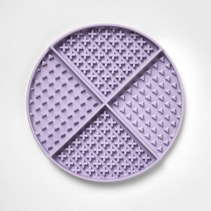 Slow Lick Feed Soother Dog Feeding Mat - Purple - Boots &#38; Barkley&#8482;, 3 of 5