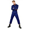 Itopfox Adult Halloween Killer Costume-Dark Navy Coverall with Toy Knife, Halloween Ends Cosplay, Michael Killers Costume Set - 2 of 4
