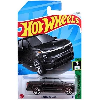 Hot Wheels Chevy Silverado EV RST HW Green Speed New 2024