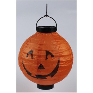 MyKids-USA Halloween Handheld Halloween Pumpkin Paper Lantern Hanging Light-Up Pendant 4 pieces set - 1 of 3
