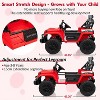 24V Power Wheel 2 Seater Kids Ride On Car,Parent Remote Control,4WD 800W Motor,3 Adjustable Speeds for Ages 3+ - 2 of 4