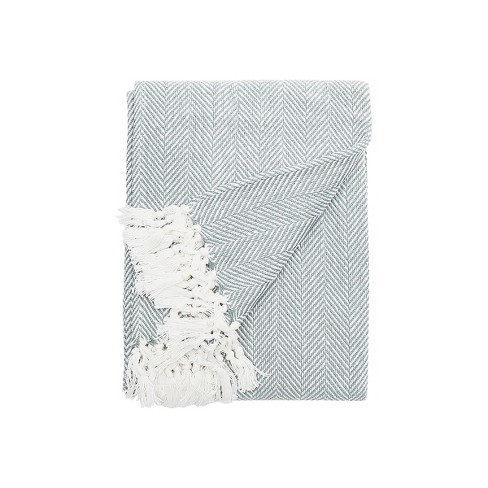 EY Essentials Torin Agate 50" x 70" Fringe Throw Blanket - image 1 of 3