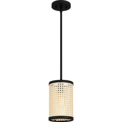 Quoizel Lighting Syrah 1 - Light Pendant in  Matte Black