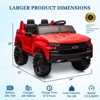 Acekool 24V Chevy Silverado Ride-On Truck for Kids, Dual Seats, MP3, Remote Control & LED Lights - 2 of 4