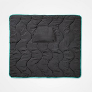 42''x37'' Sidelines Lap Outdoor Blanket - All in Motion™ Black