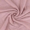 Luxurious Jumbo Bath Sheet, 600 GSM, 35x70, 100 Ring Spun Cotton, Dusty Pink - 4 of 4