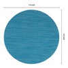 REGALWOVEN PVC Waterproof Wrinkle-Resistant Placemats 14 x 14 Inch 6 Pcs - 4 of 4