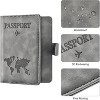 Maison Travel Passport Holder Wallet – RFID Blocking Passport Holder, Multiple Slots, Zipper Closure, Lightweight & Durable Travel Essentials - 2 of 4