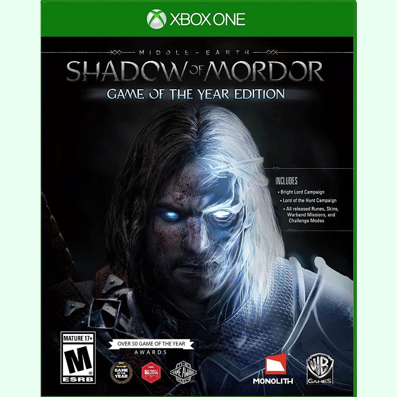 Middle Earth: Shadow of Mordor GOTY - Xbox One, 1 of 2