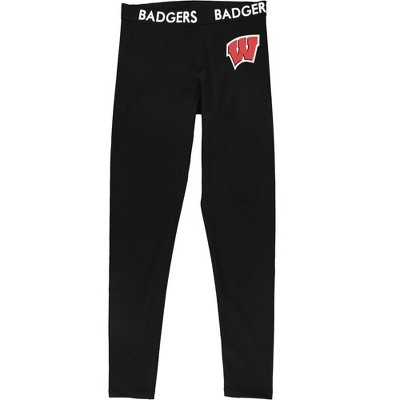 Touch Womens Wisconsin Badgers Stretch Compression Athletic Pants