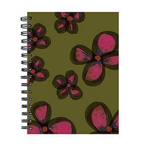 Undated Lined Journal Painted Flowers- TF Publishing