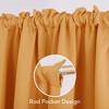 Deconovo Blackout Thermal Rod-Pocket Curtains, OEKO-TEX, 2 Panels(42W) - 3 of 4
