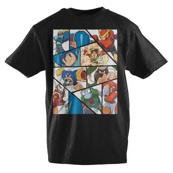 Youth Boys Megaman Shirt Cartoon Apparel Kids Clothing