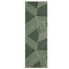 Area Rugs Modern Washable Rug Non-Slip Low Pile Geometric Striped Pattern Rug for Living Room Bedroom - 3 of 4