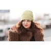 Market & Layne Women Chunky Knit Beanie Hat, Women Winter Hat - 4 of 4