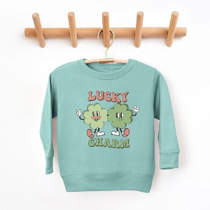 The Juniper Shop Lucky Charm Friends Toddler Graphic Sweatshirt - 1 of 3
