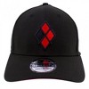 Adult Harley Quinn Logo New Era 39Thirty Hat - Small/Medium - 2 of 4