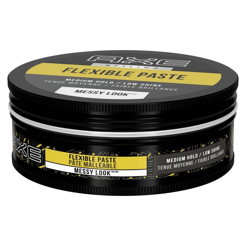 Axe Styling Messy Look Medium Hold Low Shine Flexible Hair Paste - 2.64oz, 5 of 9