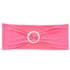 Juvale 50 Pack Pink Chair Sashes for Wedding Reception, Baby Shower, Birthday Party, Fits 13.5- to 16.5-Inch Chair Backs - 3 of 4