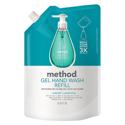 Method Gel Hand Soap Refill Waterfall - 34 fl oz