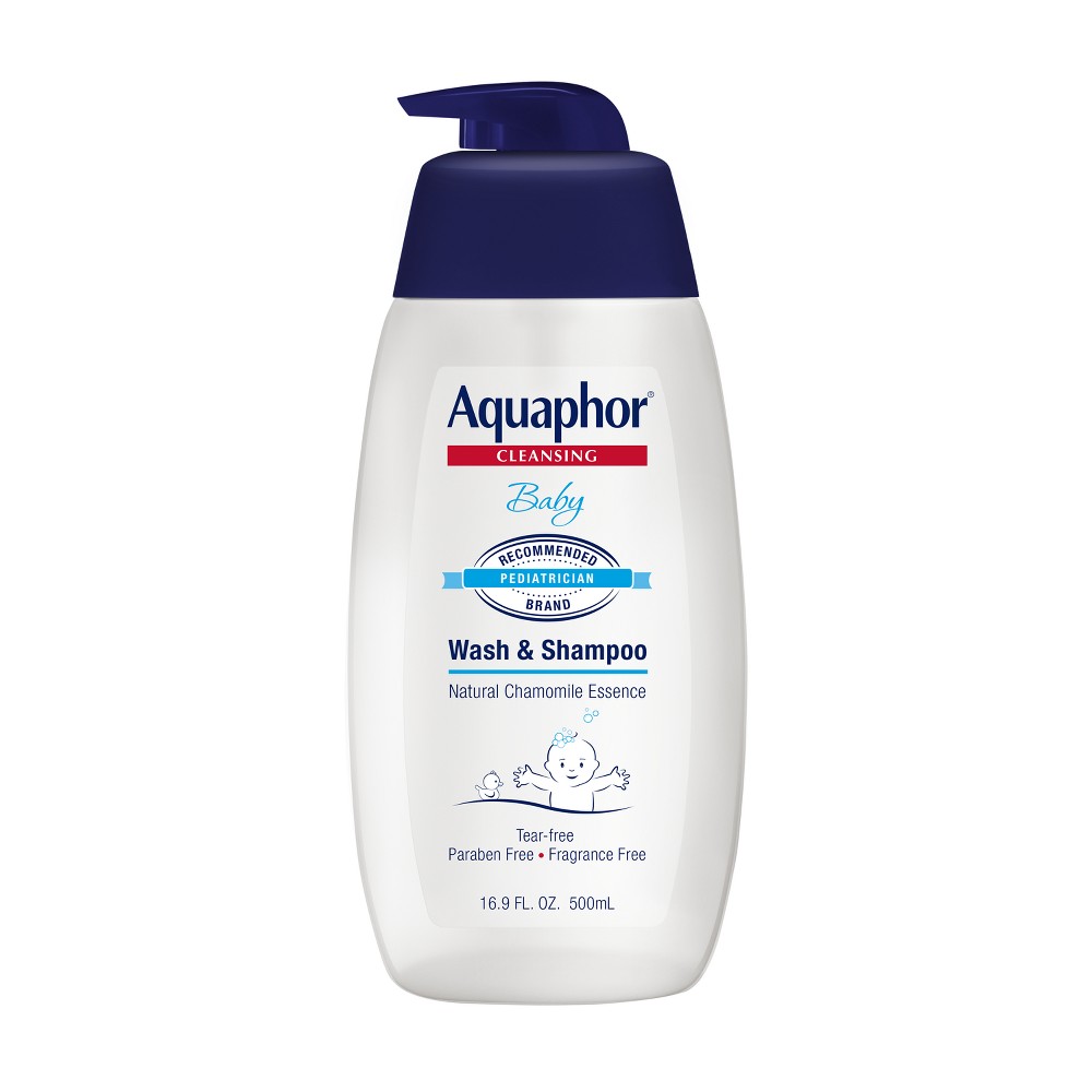 UPC 072140021092 product image for Aquaphor Baby Wash and Shampoo Tear-free & Mild for Sensitive Skin - 16.9 fl oz | upcitemdb.com