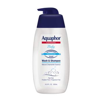 Aquaphor Baby Wash and Shampoo Tear-free & Mild for Sensitive Skin - 16.9 fl oz