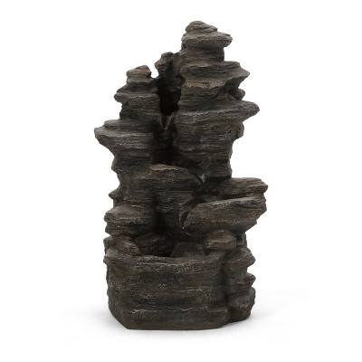 Gulches Garden Decor: Opt for 7"-42.25" High Fountain, Rustic Multi