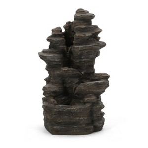 Gulches Garden Decor: Opt for 7"-42.25" High Fountain, Rustic Multi - 1 of 4