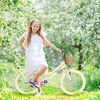 Vynxaria 20-Inch Yellow Girls' Bike with Basket - Ages 7-10 - 2 of 4
