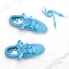 INSPIRE CHIC Women's Flat Ribbon Solid Color Sneakers Shoelaces 2 Pairs - 4 of 4