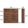 Shoe Storage Cabinet with 6 Flip Drawers - 2 of 4