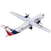 ATR 72-200 Commercial Aircraft "Cubana Airlines" (CU-T1548) White with Red and Blue Stripes 1/400 Diecast Model by GeminiJets - 4 of 4