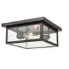Millennium Lighting Evanton 2 - Light Flush Mount in  Powder Coat Bronze - 3 of 4