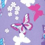 soft iris butterflies