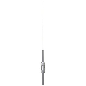 Tram® 37,000-Watt Big FlatCat Trucker Aluminum CB Antenna with 51-1/4-Inch Stainless Steel Whip and 9-Inch Shaft in Silver - 1 of 4