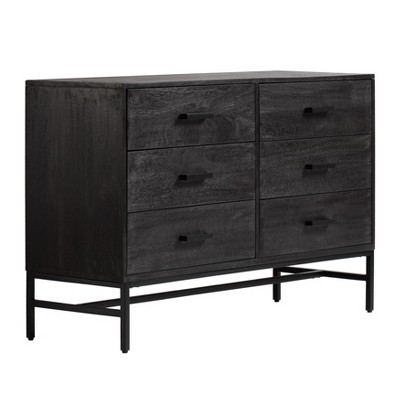 MH London Margeaux 6 Drawers Metal Handle and Solid Wood Dresser