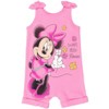 Disney Lion King Minnie Mouse Winnie the Pooh Simba Baby Girls Romper and Headband Newborn to Infant - 4 of 4