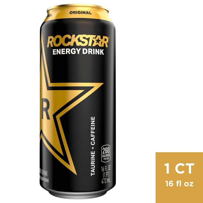 Rockstar Original Energy Drink - 16 fl oz can, 1 of 6