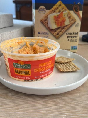 Price's Original Pimento Cheese Spread - 12oz : Target
