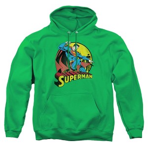 Dc Big Blue Adult Pull-Over Hoodie - 1 of 4