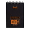 Rhodia Wirebound Notepad - Graph 80 sheets - 4 x 6 - Black cover - 3 of 3
